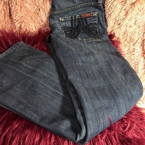 👖7 for All Mankind A’s Pocket Bootcut Jeans Sz 29